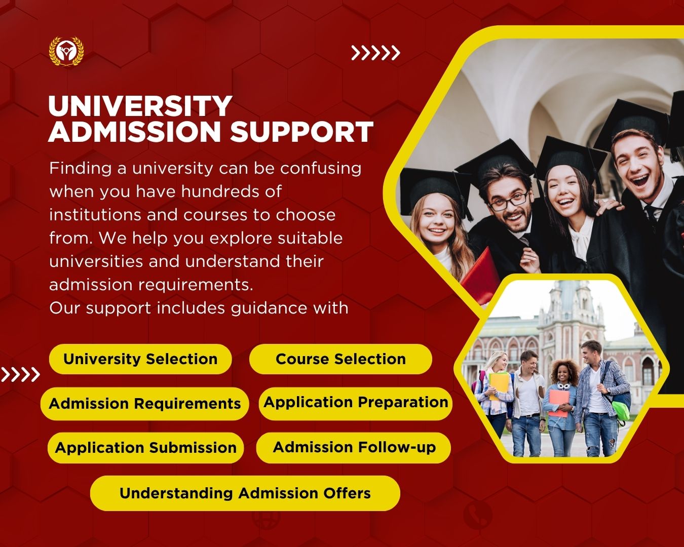 University Admission Support